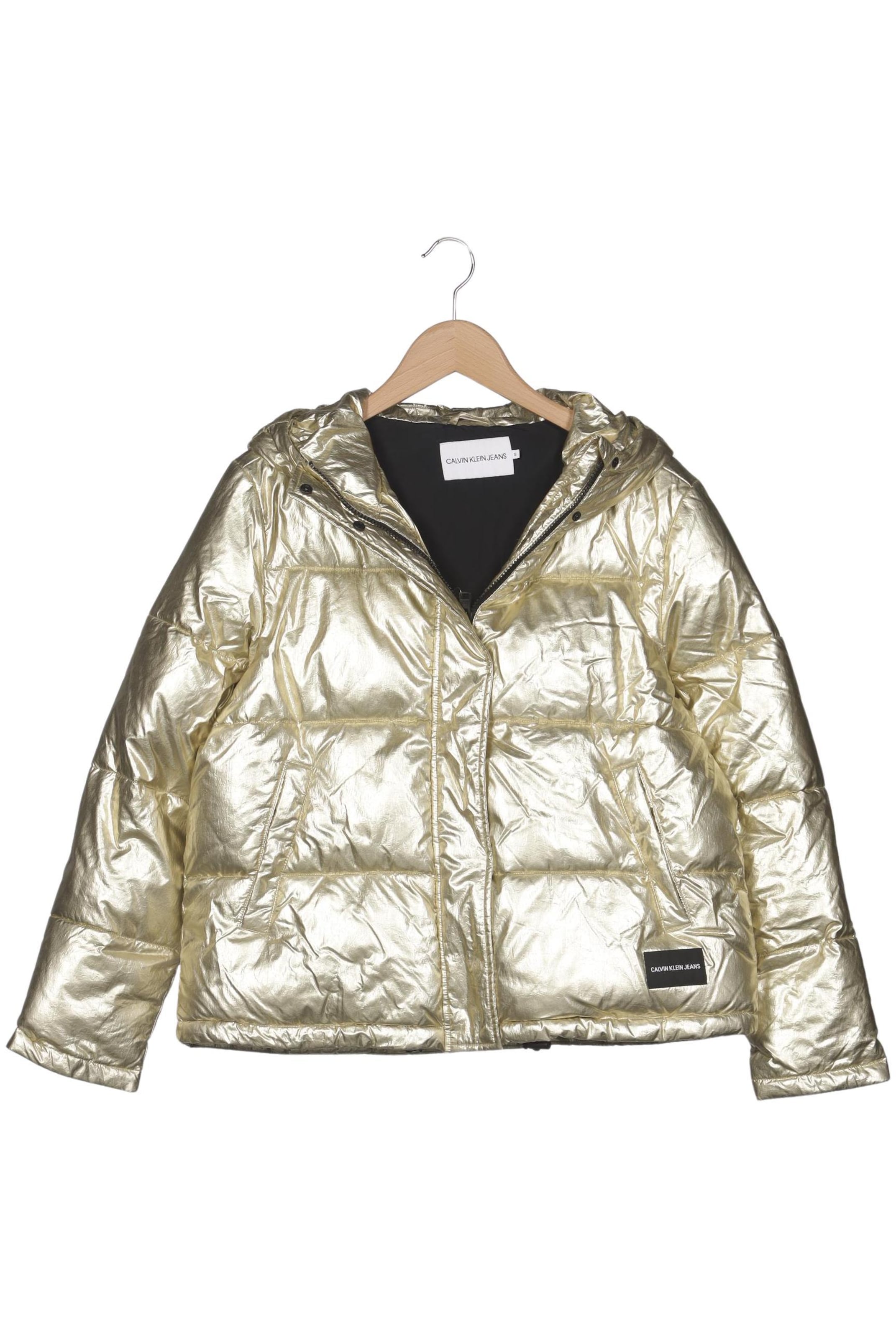 Calvin Klein Jeans Jacket & Coat in S in Gold: front