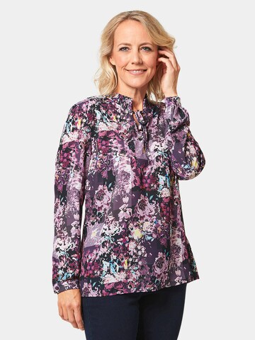 Goldner Blouse in Gemengde kleuren