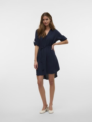 VERO MODA Jurk 'VMAlva' in Blauw