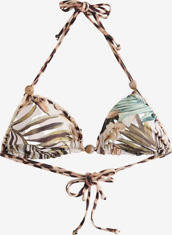 Next Kolmio Bikinitoppi värissä ruskea: etupuoli