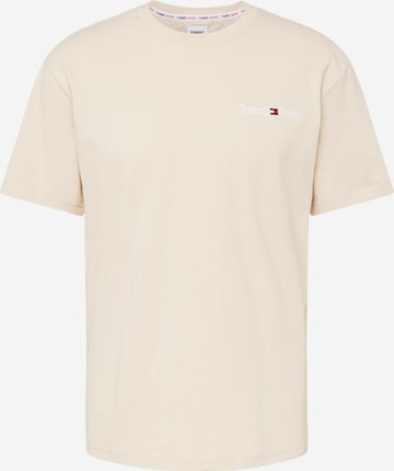 Tommy Jeans Shirt in Beige: front