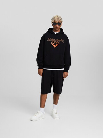 Bershka Sweatshirt in Zwart