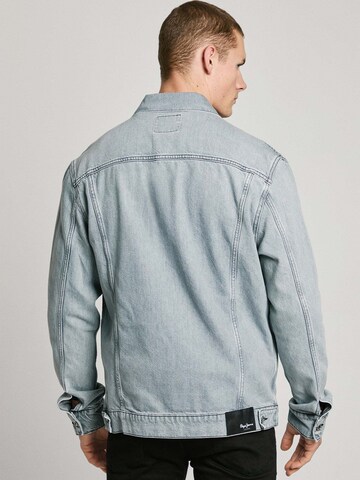 Pepe Jeans Tussenjas in Blauw