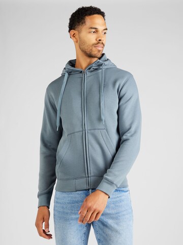 G-Star RAW Regular Fit Sweatjakke i blå: forside