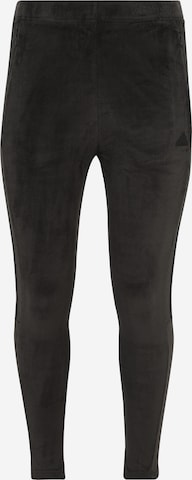 ADIDAS SPORTSWEAR Skinny Urheiluhousut 'TIRO' värissä musta: etupuoli