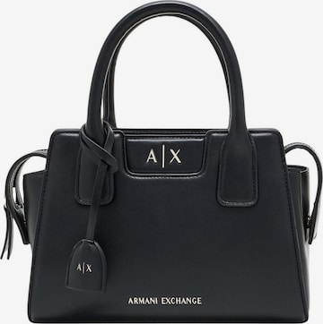 ARMANI EXCHANGE - Bolso de mano 'XW002159 AF26570' en negro: frente