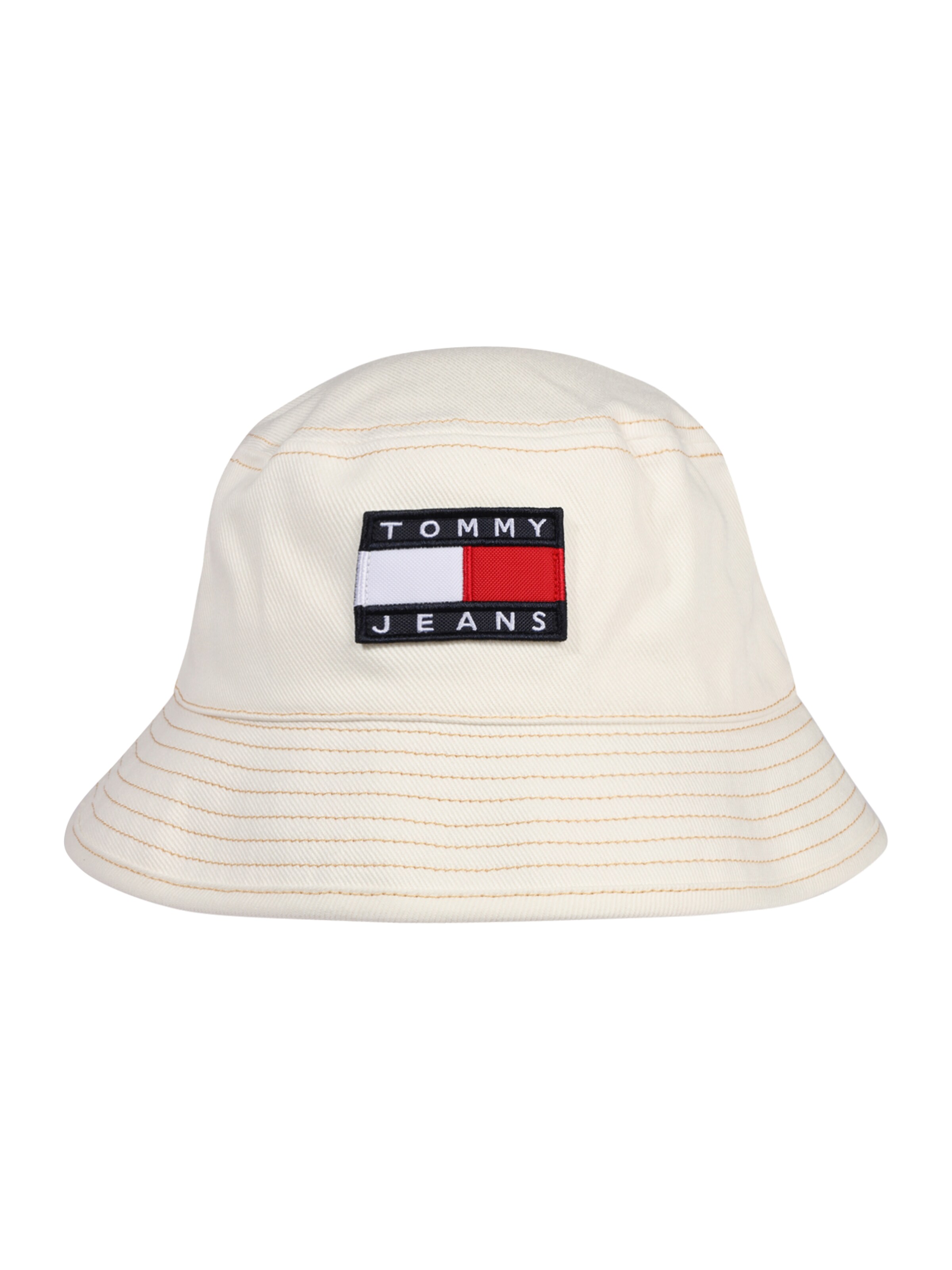 Tommy Jeans Hat 'Hero' in White: front