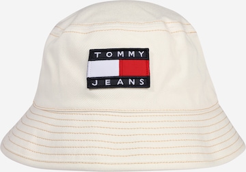 Tommy Jeans Hat 'Hero' in White: front