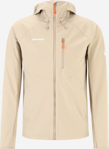 Veste outdoor 'Ultimate Comfort' MAMMUT en beige : devant