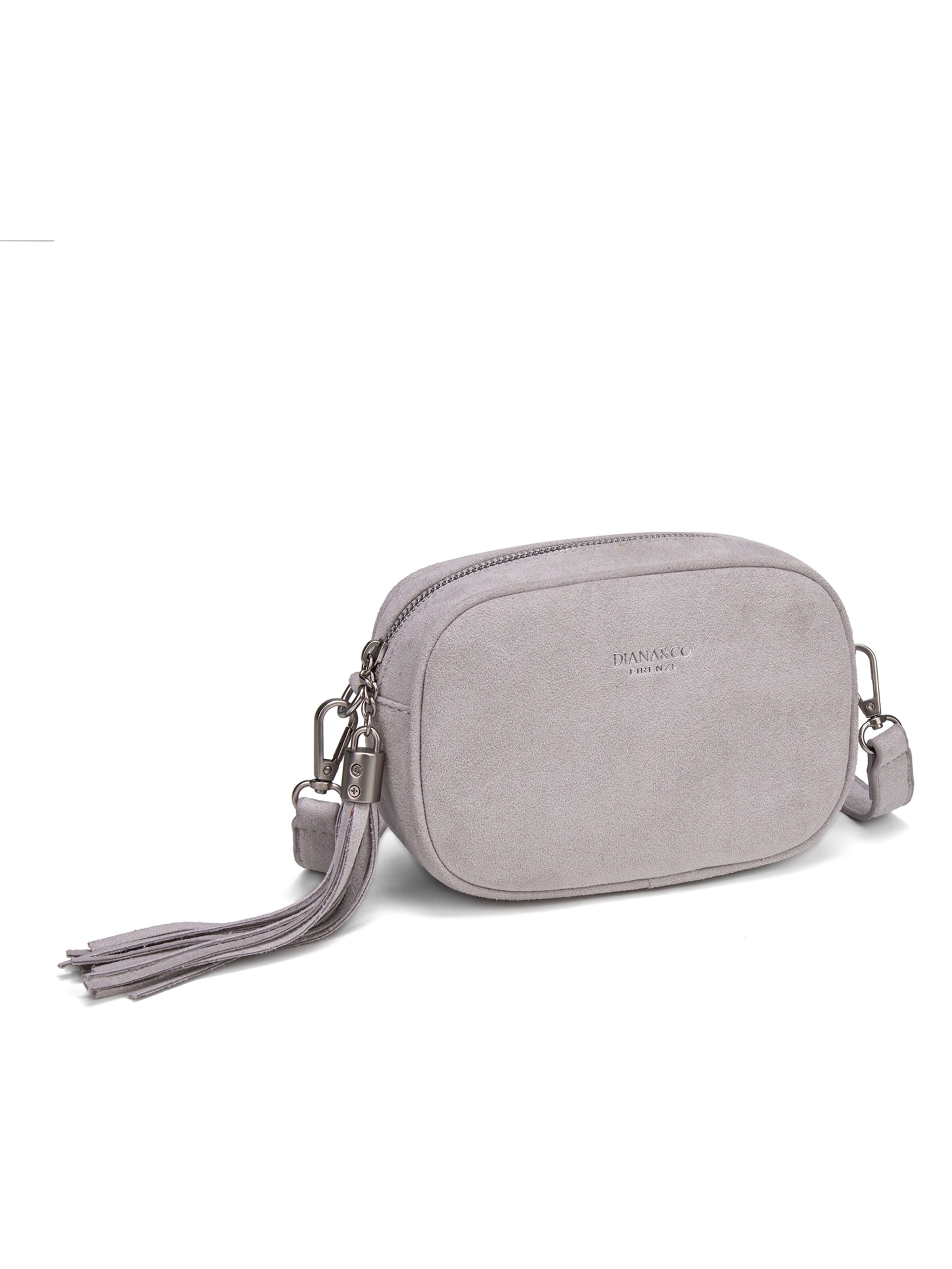 Borsa a tracolla di Diana&Co. in grigio