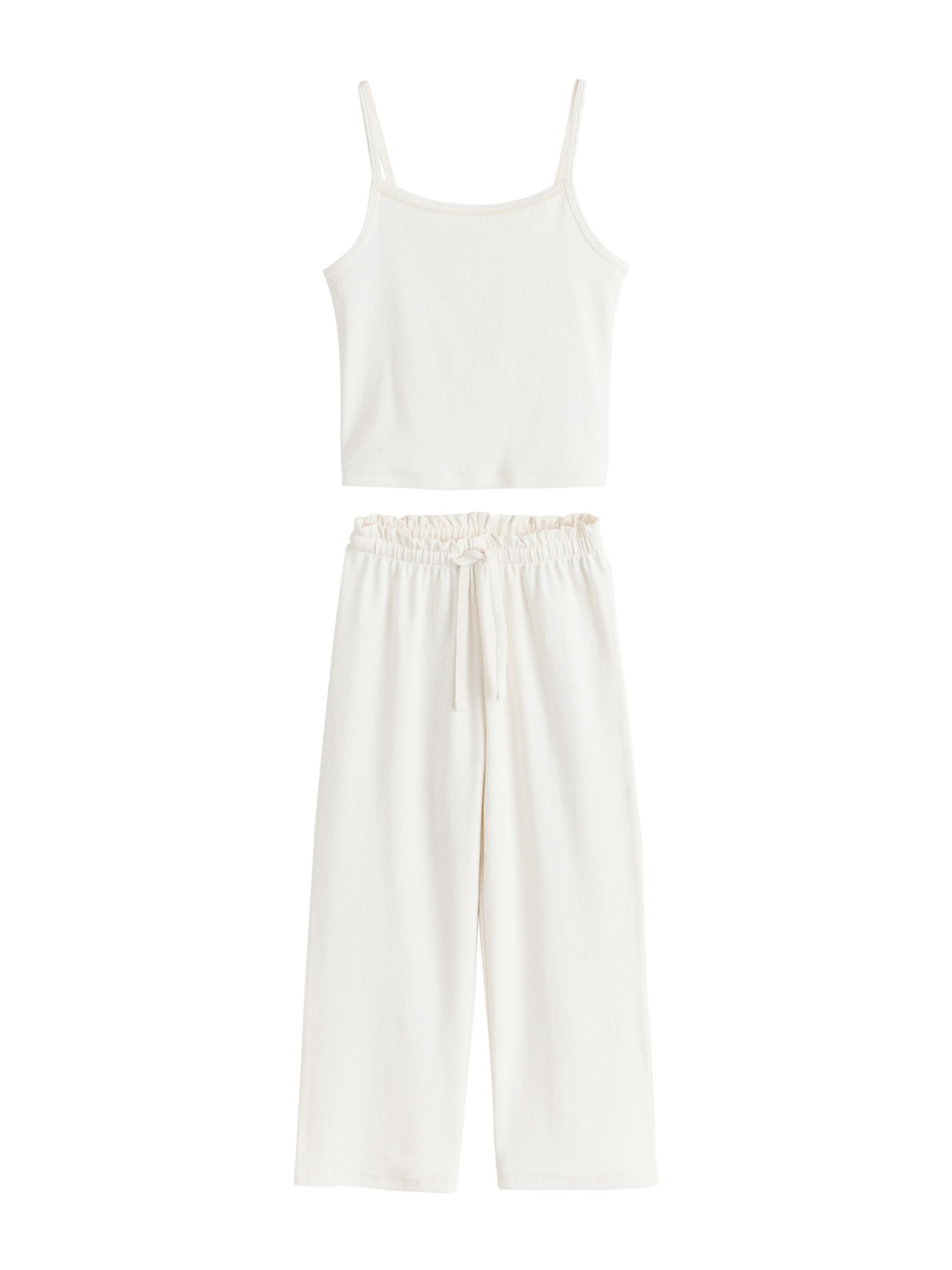 Next Schlafanzug in Weiß: Vorderseite