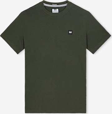 Weekend Offender T-Shirt 'Cannon Beach' in Grün: Vorderseite