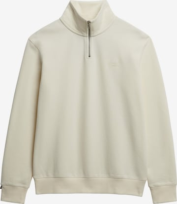 Superdry Sweatshirt 'Essential' in White: front