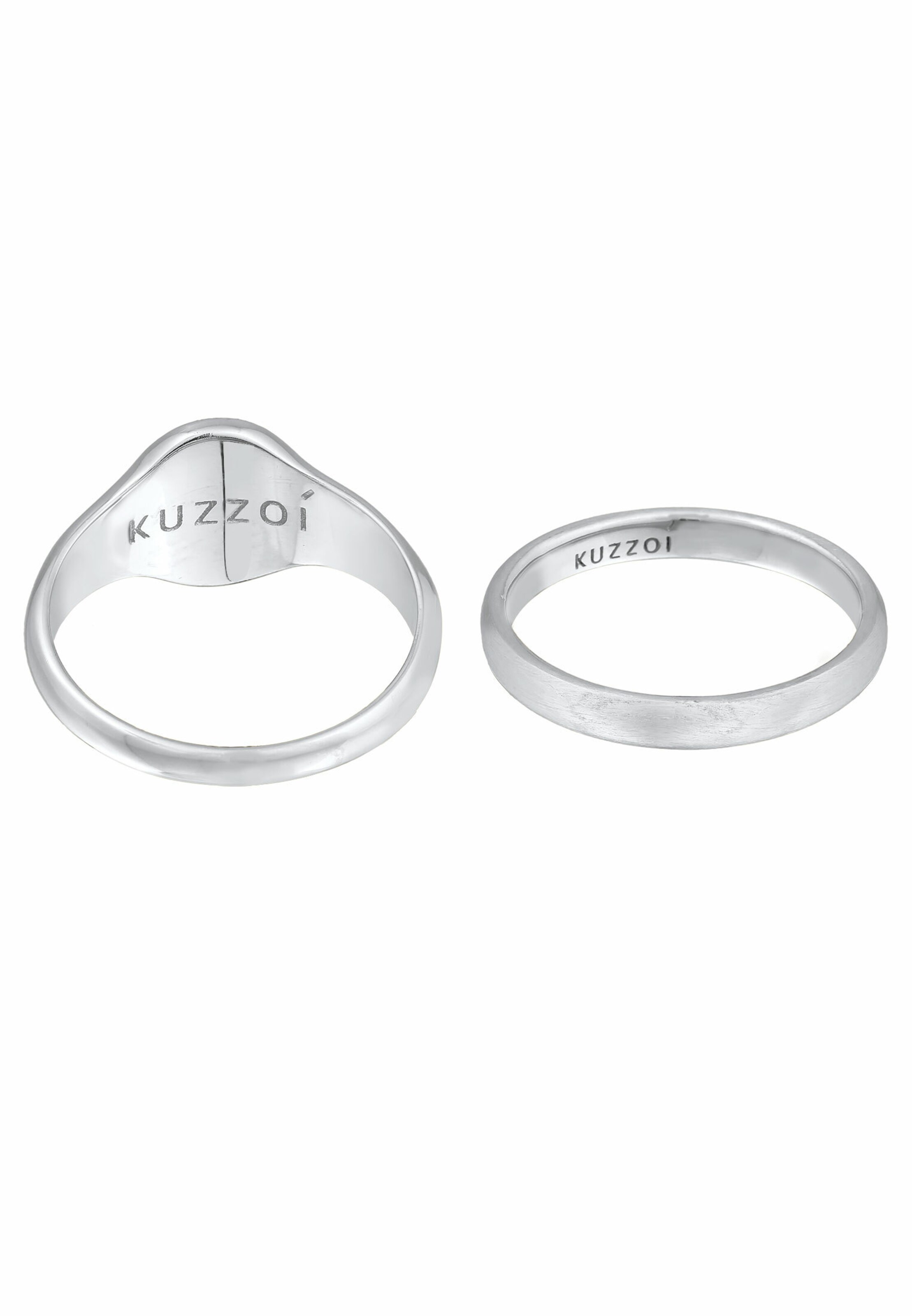 KUZZOI Ring in Silver