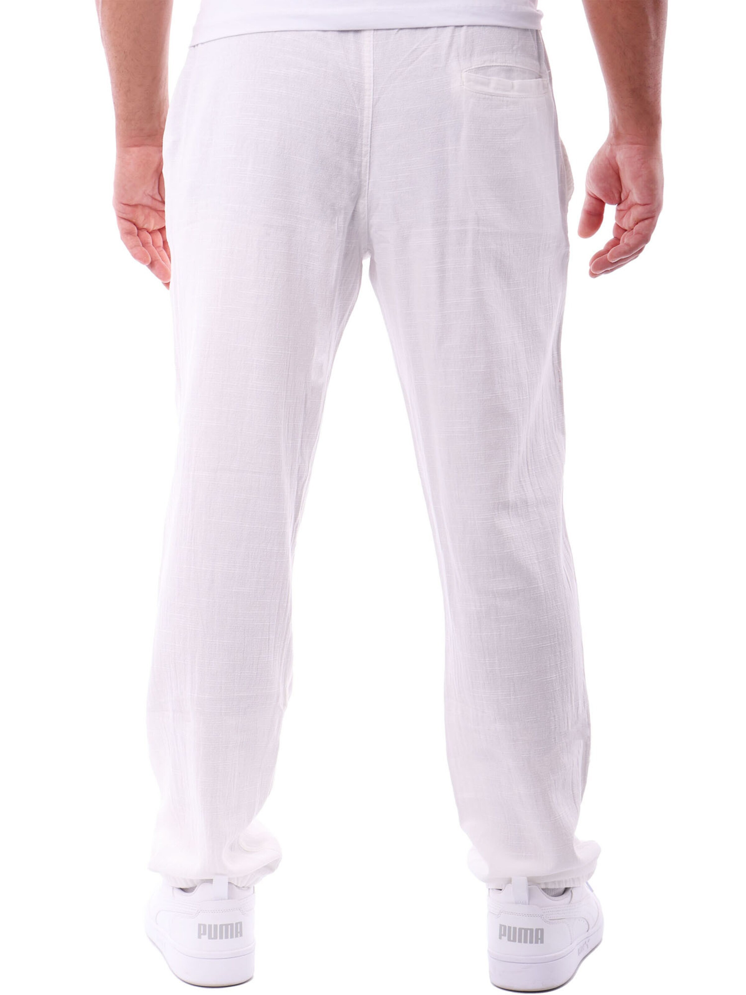 Reslad Regular Pants 'RS3003' in White