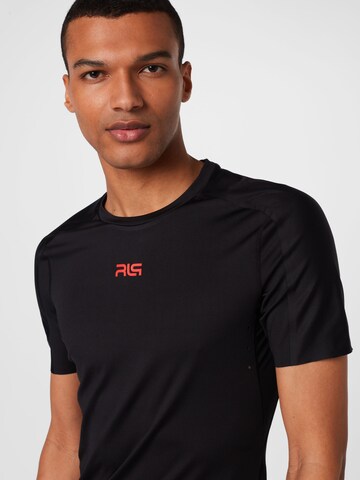 4F Sportshirt in Schwarz