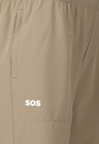 SOS Regular Workout Pants 'Niseko' in Beige