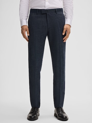 Coupe slim Pantalon 'Melwin' STRELLSON en vert : devant