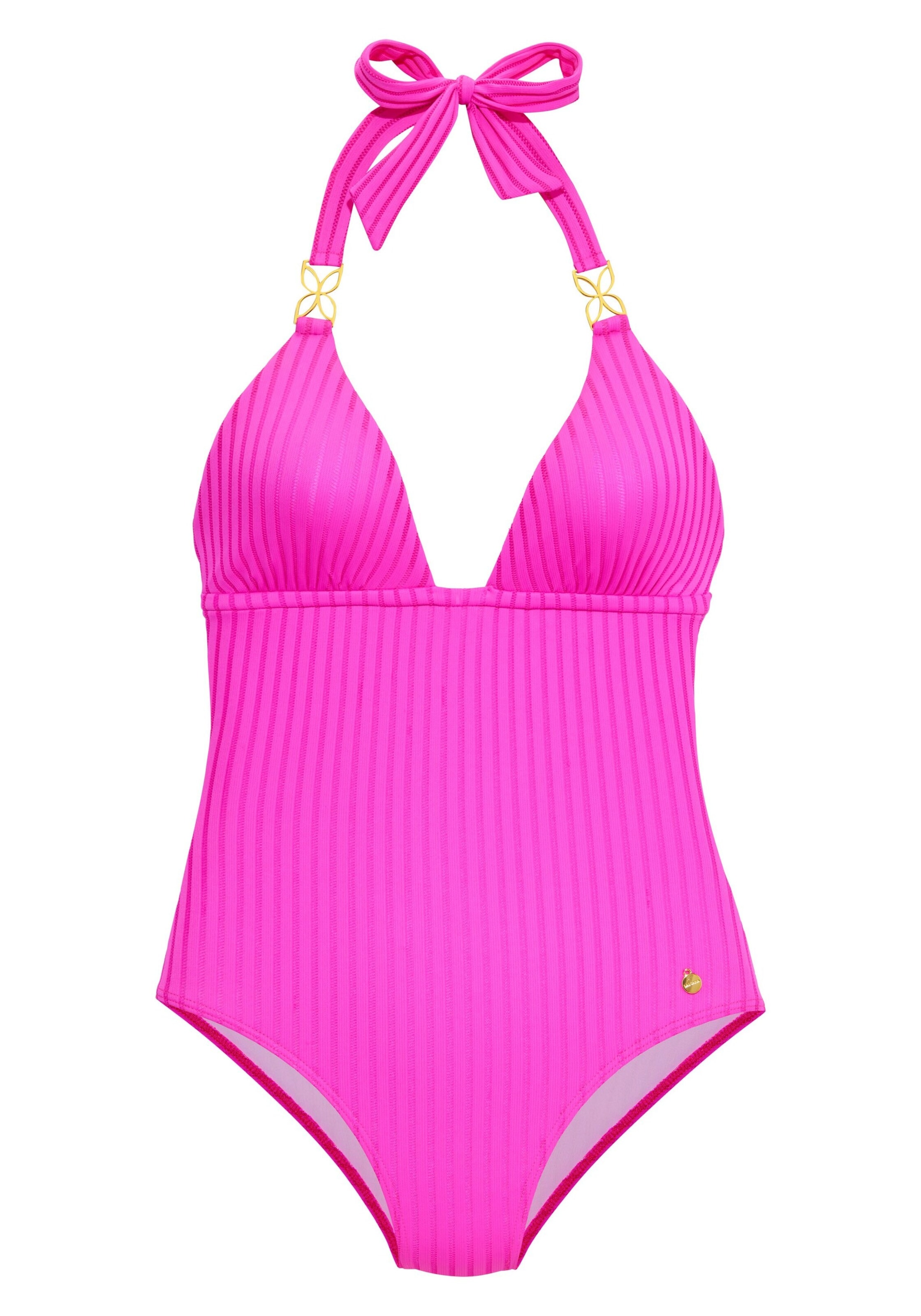 LASCANA Swimsuit in Pink: front