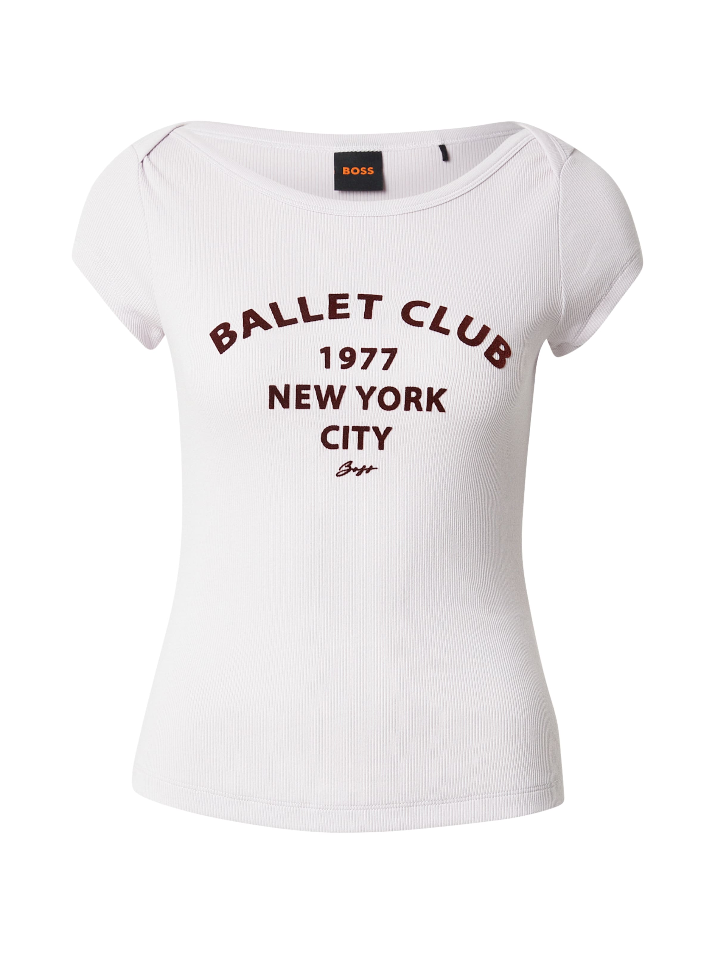 BOSS Футболка 'C_Etendu' в Лиловый: спереди