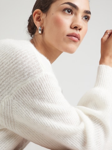 MSCH COPENHAGEN Pulóver 'Gustel Hope' - fehér