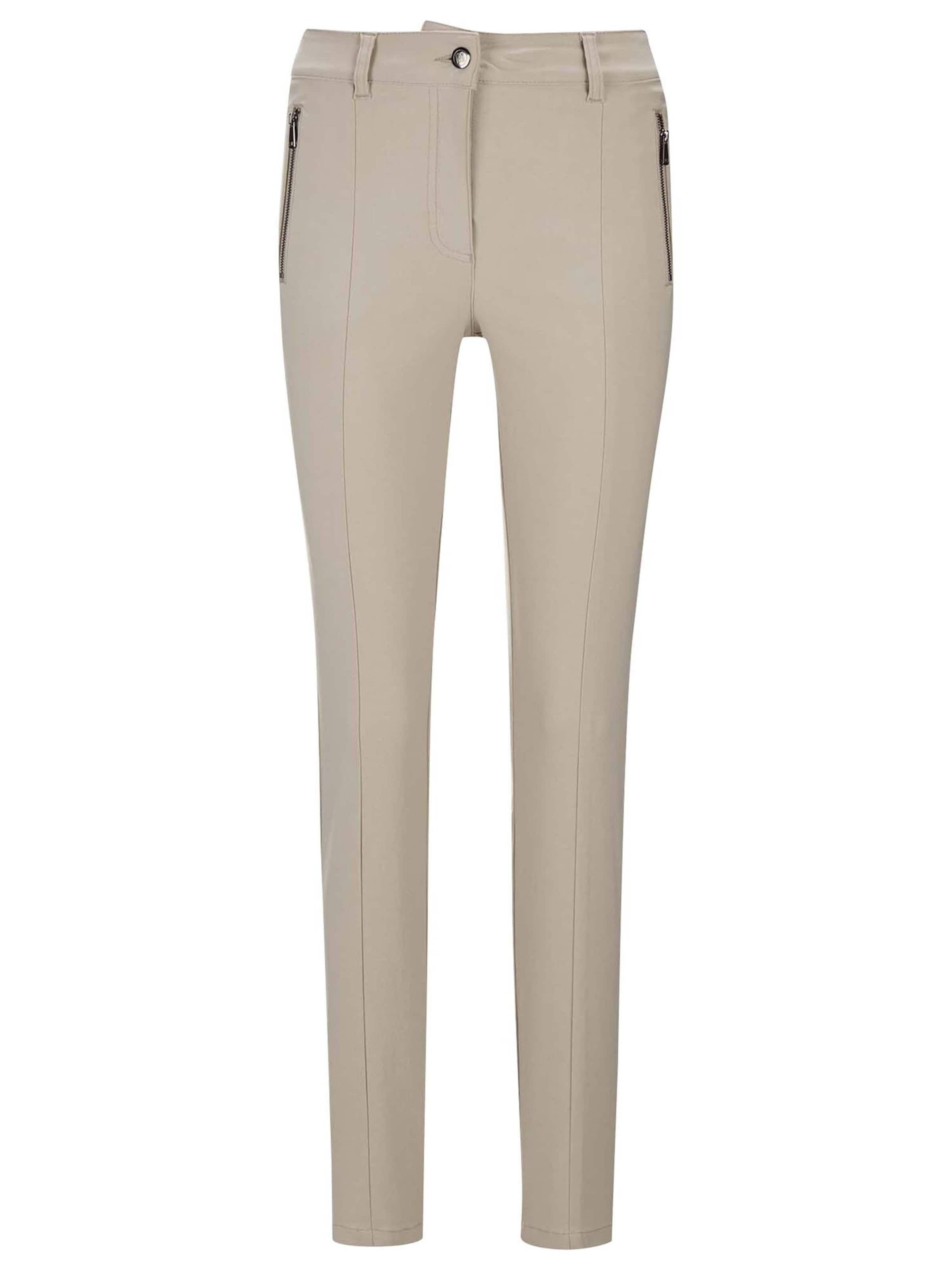 MADELEINE Hose in Beige: Vorderseite