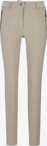 Pantalon MADELEINE en beige : devant