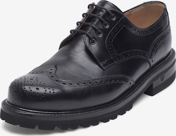 Henry Stevens Schnürschuh ' Harry ' in Schwarz: Vorderseite