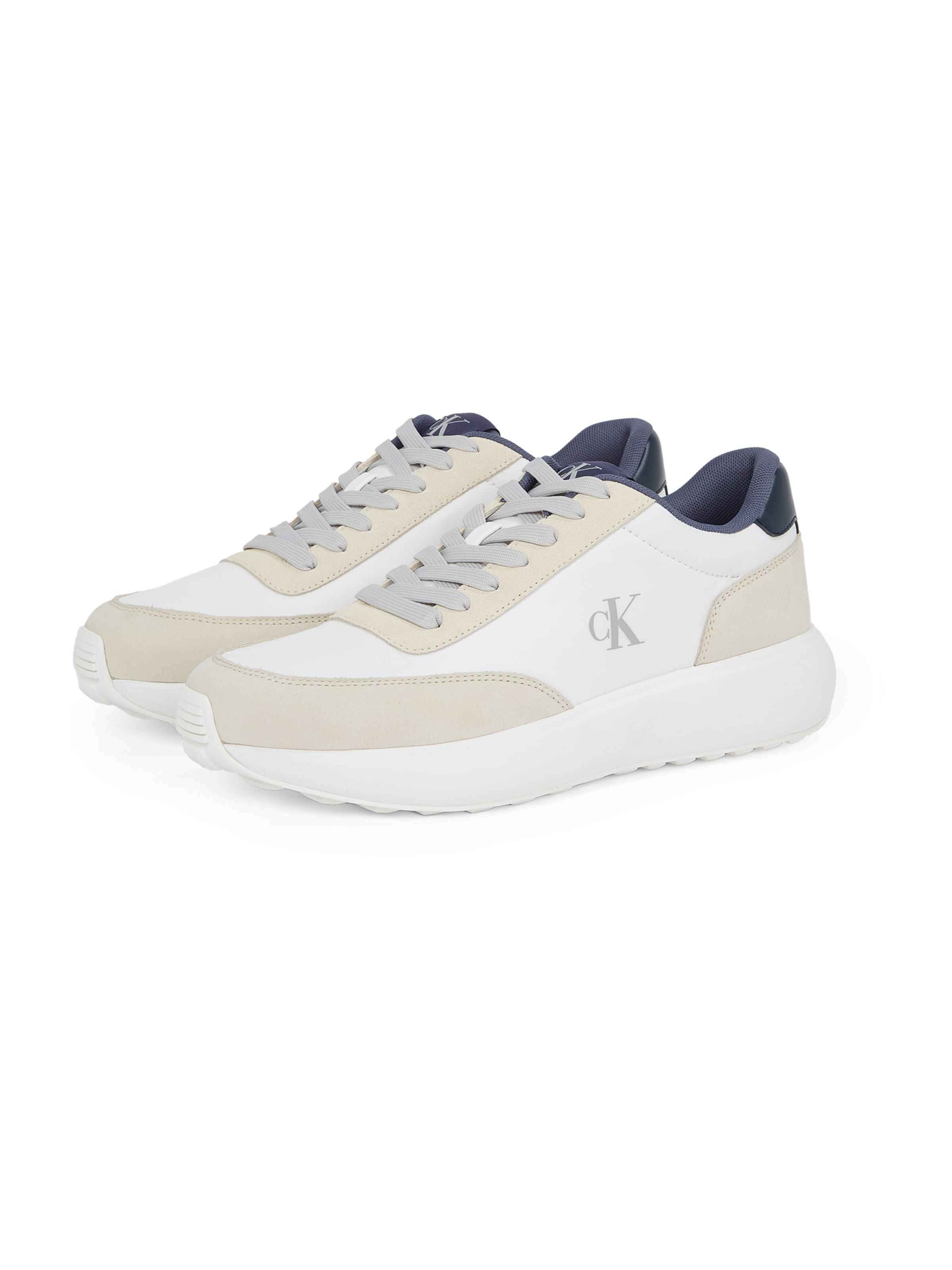 Sneaker low 'Athleisure Runner' de la Calvin Klein pe alb