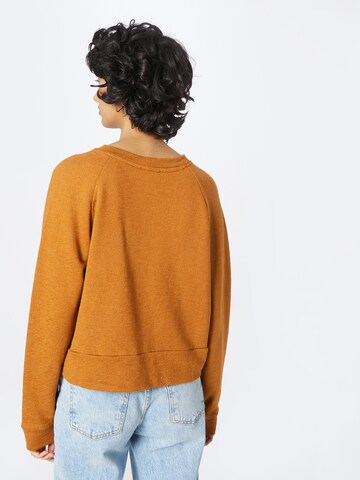 UNITED COLORS OF BENETTON Sweatshirt in Bruin