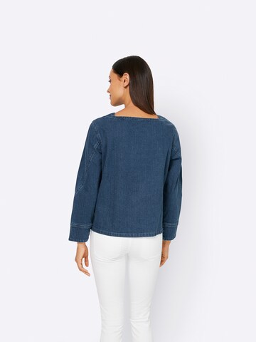 heine Blouse in Blauw