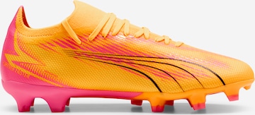 Chaussure de foot 'Ultra Match' PUMA en jaune
