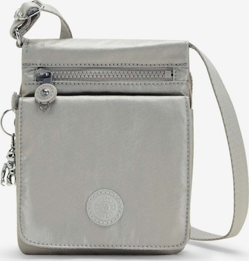 KIPLING Umhängetasche 'New Eldorado' in Silber: predná strana