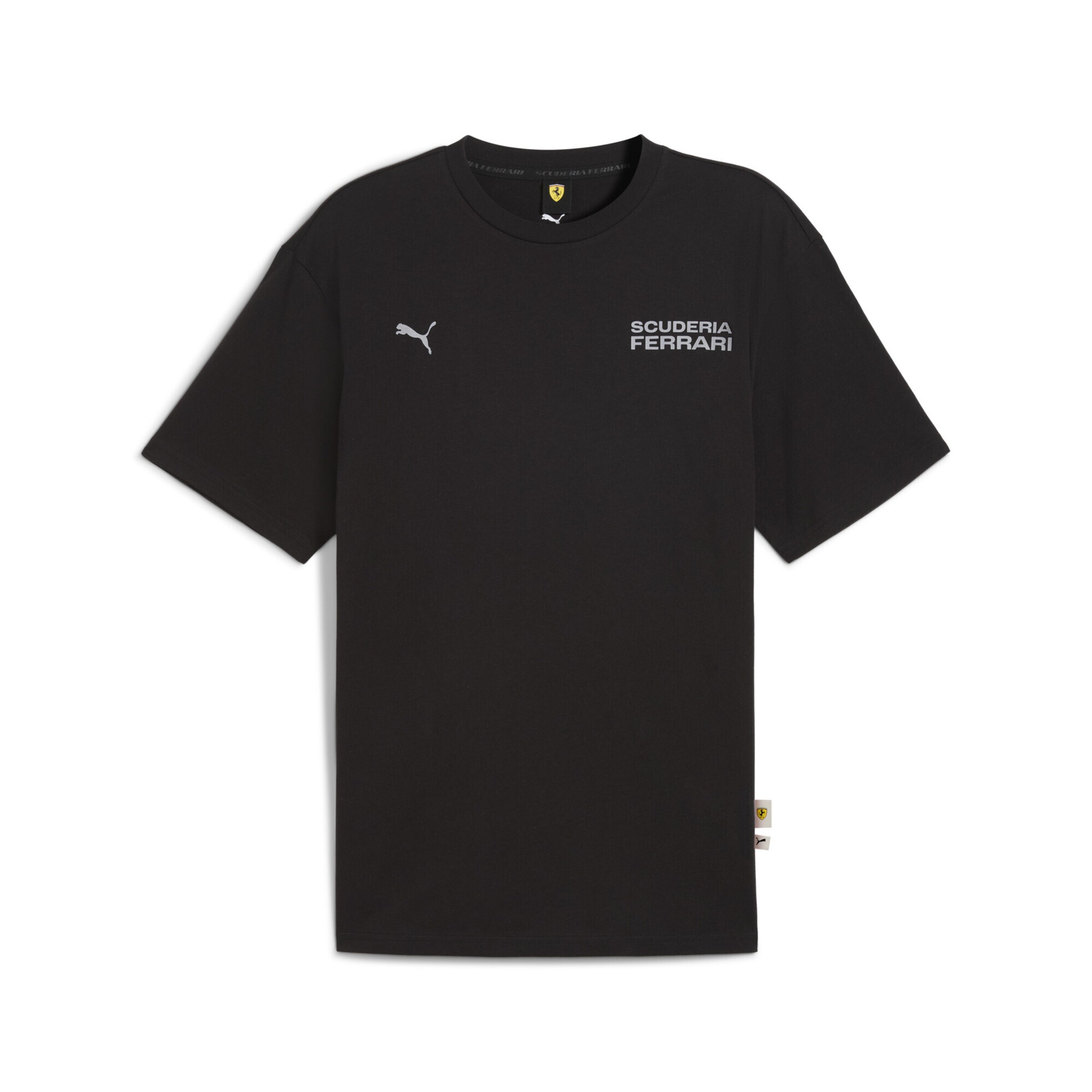 PUMA Funktionsshirt 'Scuderia Ferrari' in Schwarz: Vorderseite