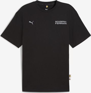 PUMA Funktionsshirt 'Scuderia Ferrari' in Schwarz: Vorderseite
