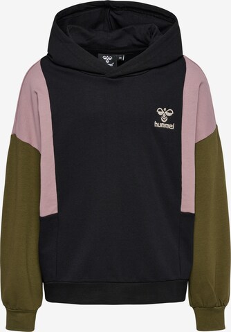 Hummel Sweatshirt in Zwart: voorkant