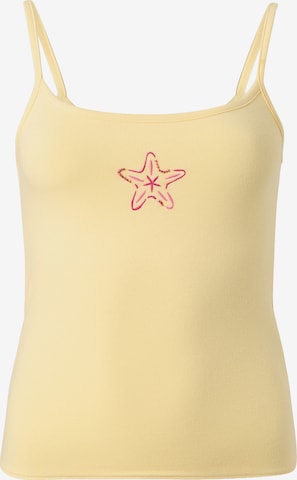 geltona HOLLISTER Palaidinė be rankovių: priekis