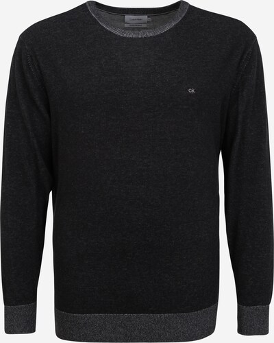 Calvin Klein Big & Tall Pulover u tamo siva / crna, Pregled proizvoda