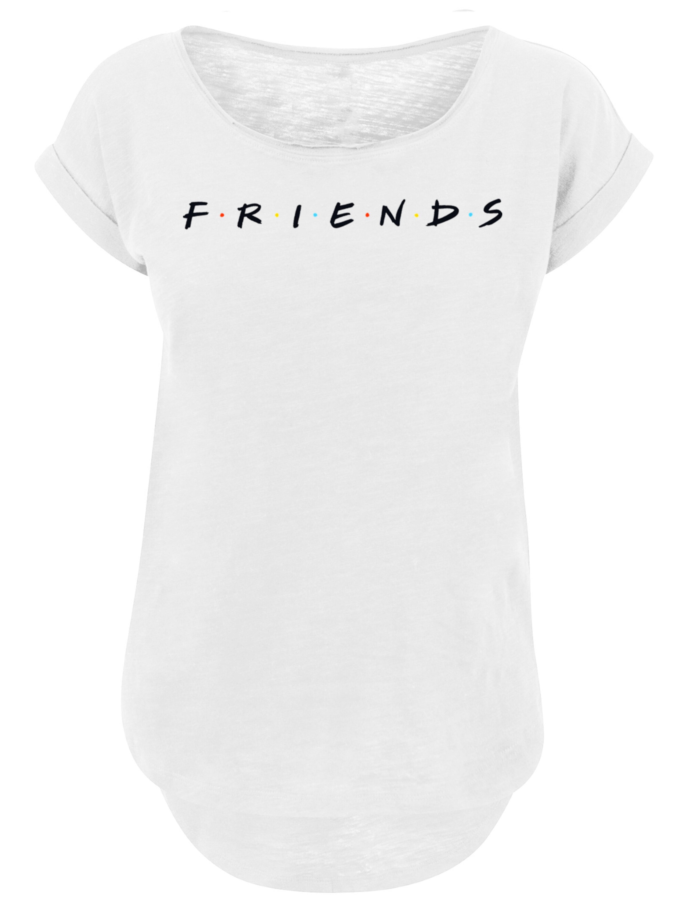 F4NT4STIC Shirt 'Friends' in White: front
