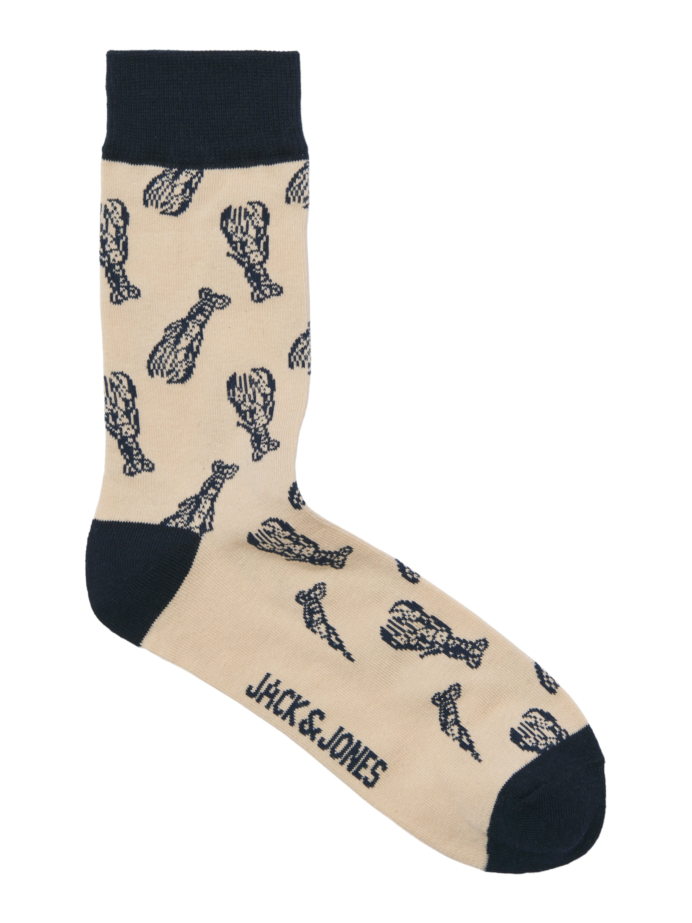 bēšs JACK & JONES Zeķes