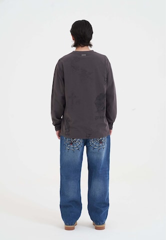 Ed Hardy T-Shirt in Grau