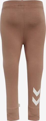 Skinny Leggings Hummel en marron