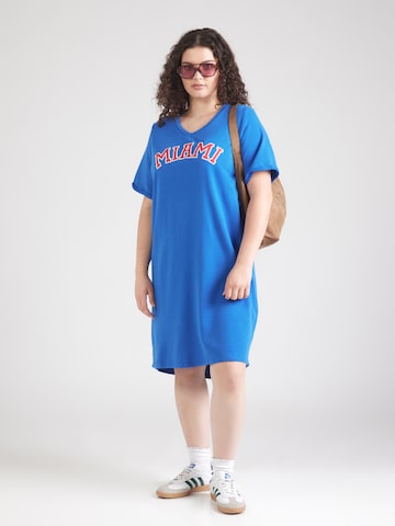 ONLY Carmakoma Dress 'CARRINNA KAYLEE' in Blue
