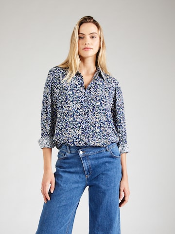 UNITED COLORS OF BENETTON Blouse in Blauw: voorkant