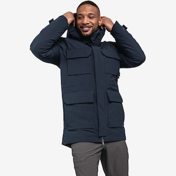 Schöffel Winter Parka 'Ridgeland' in Blue