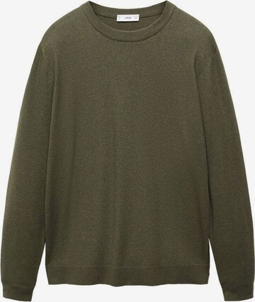 MANGO MAN Sweater 'Antigua' in Green: front