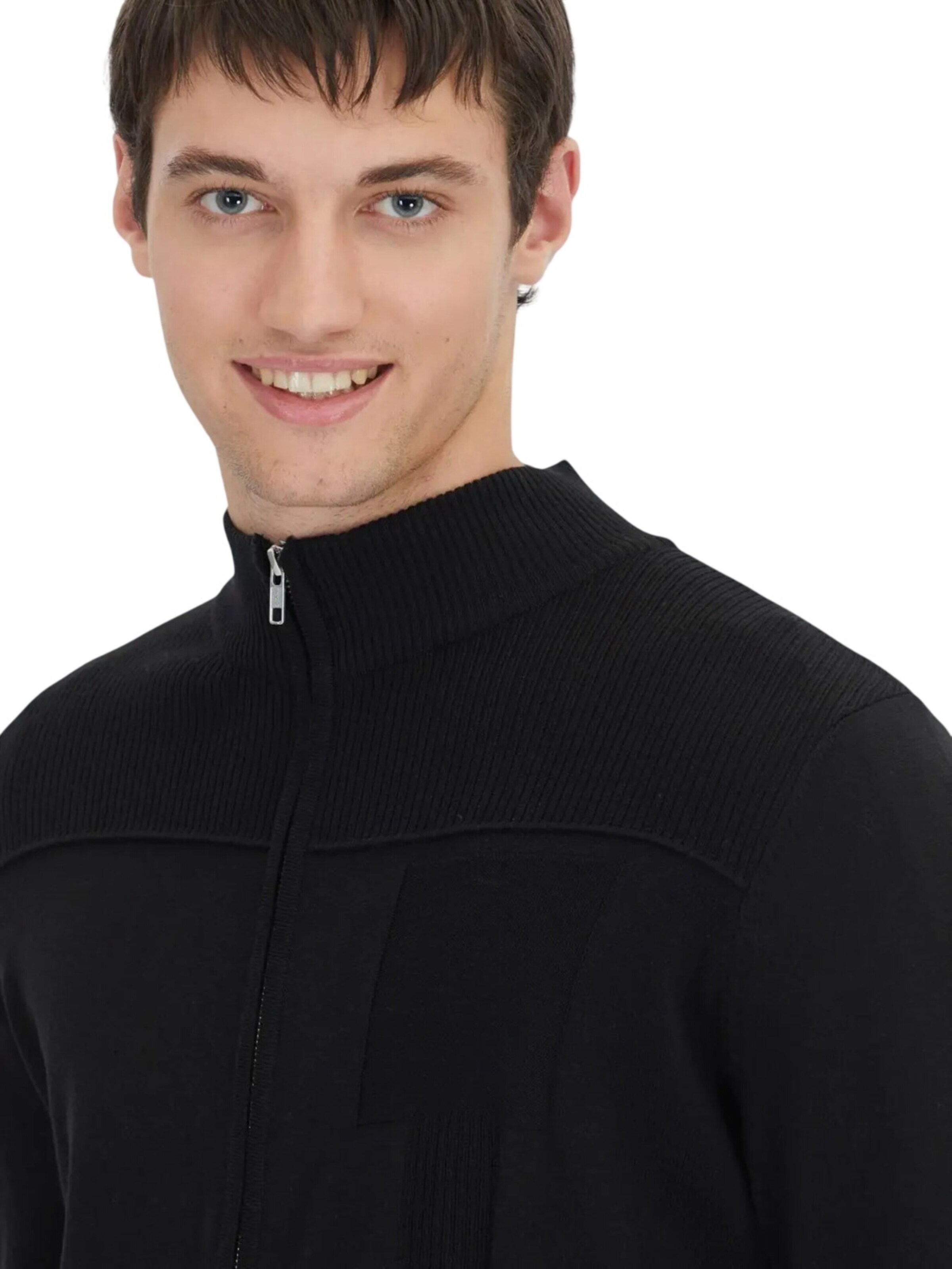 KİP Knit Cardigan in Black