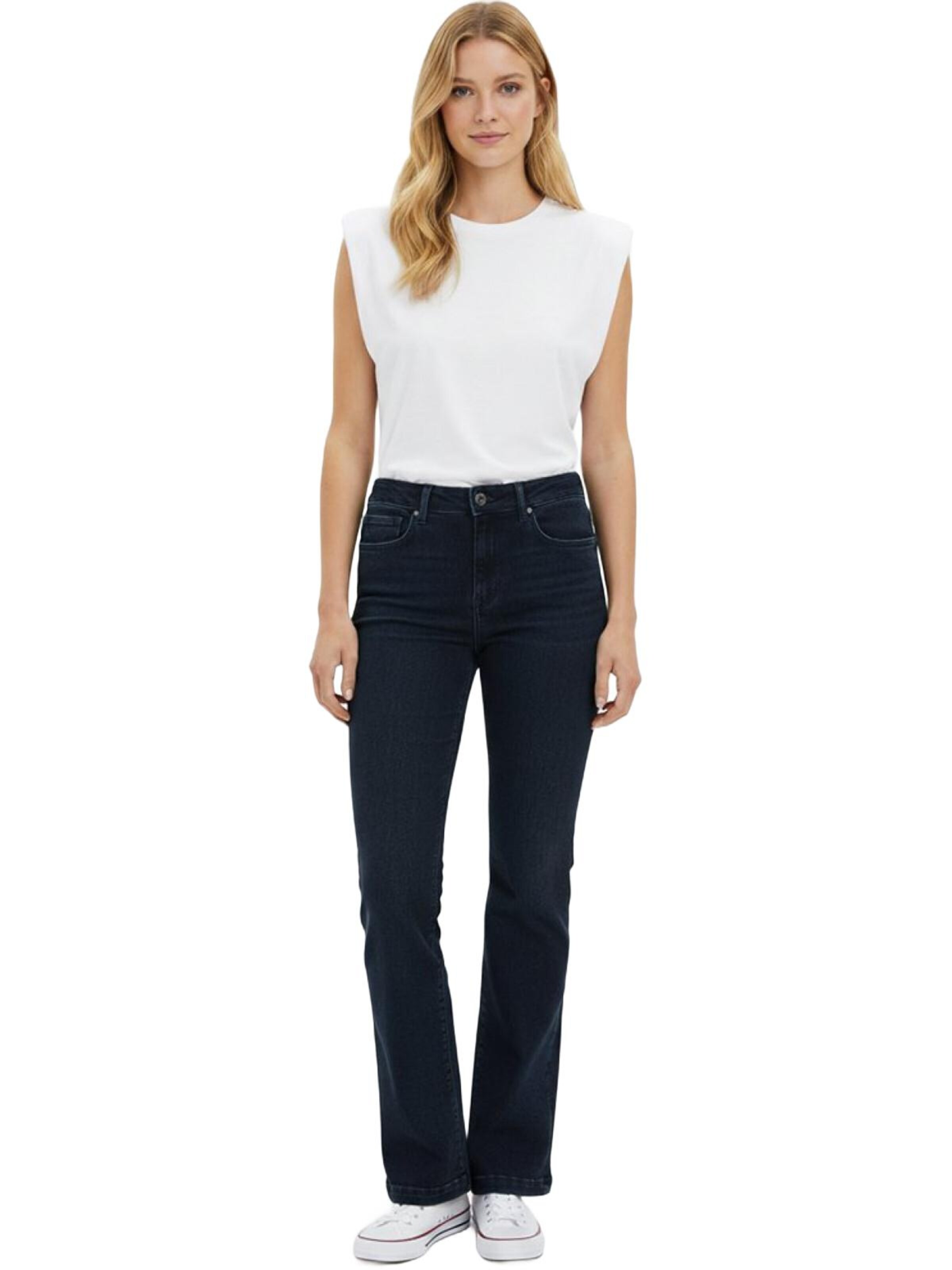 LTB Jeans Jeans 'LTB Jeans Fallon 400 Jeanshose mit mittelhohem Bund und ausgestelltem Bein' in 34/29 in de kleur Blauw, Productweergave