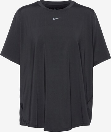 NIKE Funktionsshirt 'One Classic' in Schwarz: predná strana