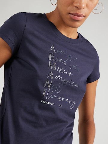 T-shirt ARMANI EXCHANGE en bleu